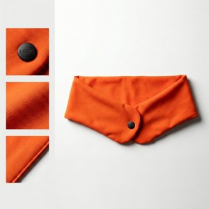 Snap-Closure Moisture-Wicking Cooling Neck Wrap